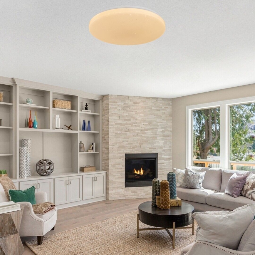 Rabalux - LED Prigušivo stropno svjetlo LED/60W/230V 3000-6500K Ø 58 cm + daljinski upravljač