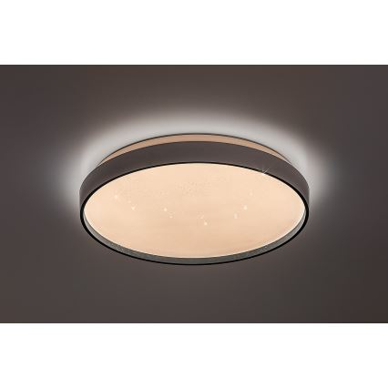 Rabalux - Stropna LED svjetiljka s prigušivanjem LED/34W/230V 3000–6500K, promjer 38 cm + daljinski upravljač