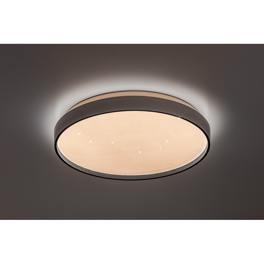 Rabalux - Stropna LED svjetiljka s prigušivanjem LED/34W/230V 3000–6500K, promjer 38 cm + daljinski upravljač