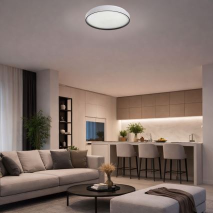 Rabalux - Stropna LED svjetiljka s prigušivanjem LED/34W/230V 3000-6500K Ø 38 cm + daljinski upravljač