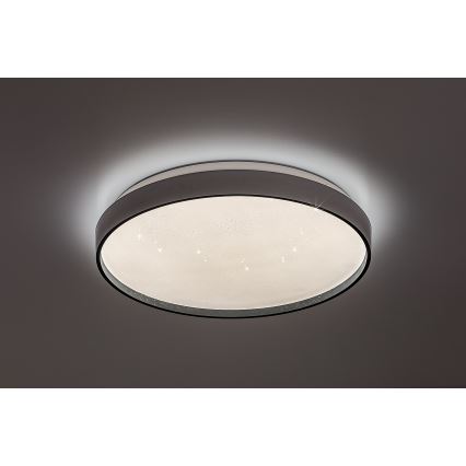 Rabalux - Stropna LED svjetiljka s prigušivanjem LED/34W/230V 3000-6500K Ø 38 cm + daljinski upravljač