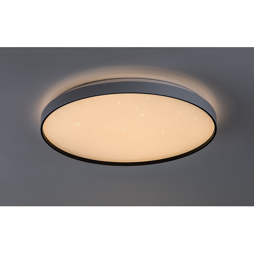 Rabalux - Stropna LED svjetiljka s prigušivanjem LED/80W/230V 3000–6500K ø 77 cm + daljinski upravljač