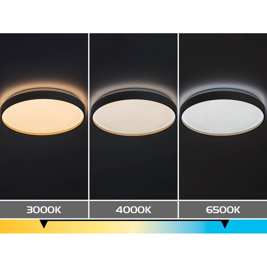 Rabalux - LED prigušivo stropno svjetlo LED/34W/230V 3000-6500K promjer 38 cm + daljinsko upravljanje