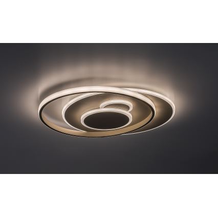 Rabalux - LED prigušivo stropno svjetlo LED/57W/230V 3000-6000K 48,5x40 cm + daljinski upravljač