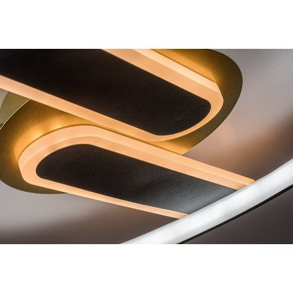 Rabalux - LED stropno svjetlo s mogućnošću prigušivanja LED/60W/230V 3000-6000K 53x45 cm + daljinski upravljač