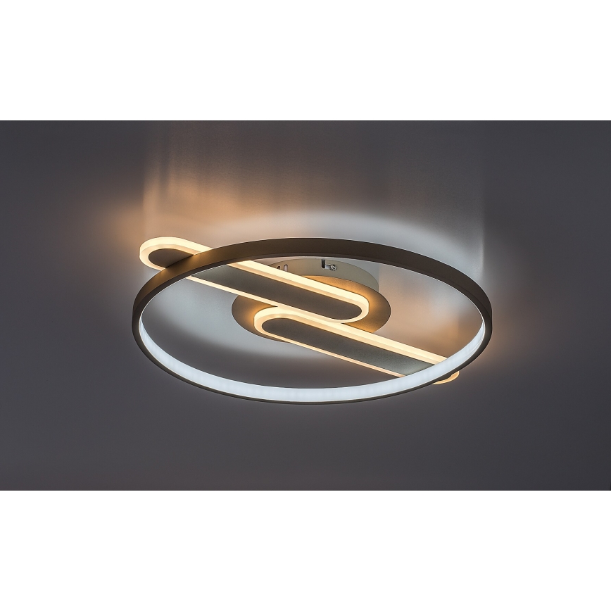 Rabalux - prigušivačka LED stropna svjetiljka LED/55W/230V 3000-6000K 53x45 cm + daljinski upravljač