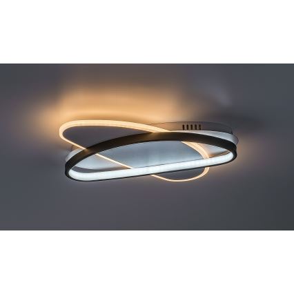 Rabalux - LED stropna svjetiljka s prigušivanjem LED/57W/230V 3000-6000K 45x30,5 cm + daljinski upravljač