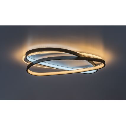 Rabalux - LED prigušivo stropno svjetlo LED/57W/230V 3000-6000K 53x38 cm + daljinski upravljač
