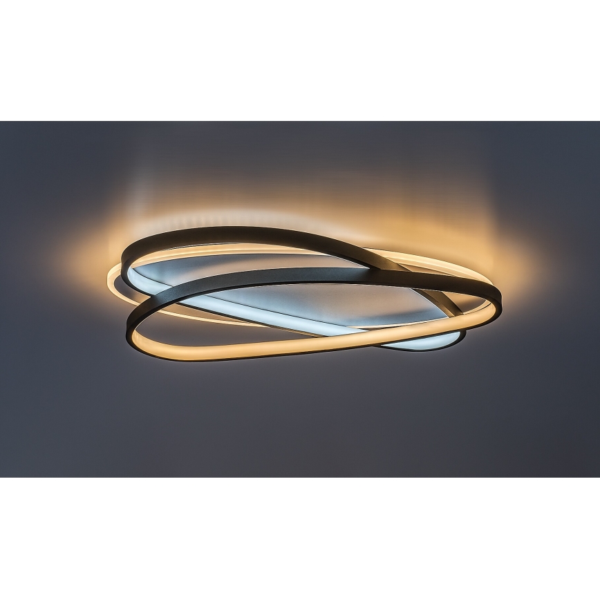 Rabalux - LED prigušivo stropno svjetlo LED/57W/230V 3000-6000K 53x38 cm + daljinski upravljač