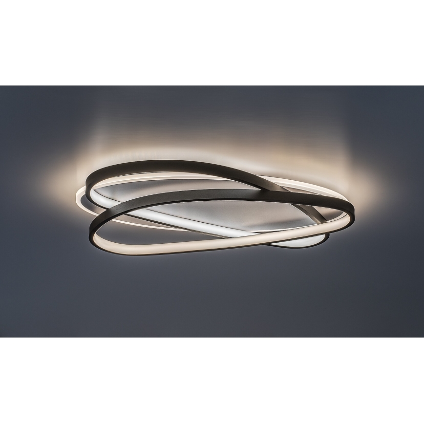 Rabalux - LED prigušivo stropno svjetlo LED/57W/230V 3000-6000K 53x38 cm + daljinski upravljač