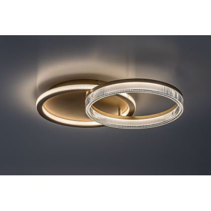Rabalux - LED stropno svjetlo s mogućnošću prigušivanja LED/22W/230V 3000-6500K 53,5x35 cm + daljinski upravljač