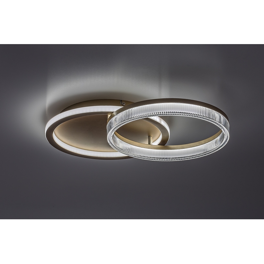 Rabalux - LED stropno svjetlo s mogućnošću prigušivanja LED/22W/230V 3000-6500K 53,5x35 cm + daljinski upravljač