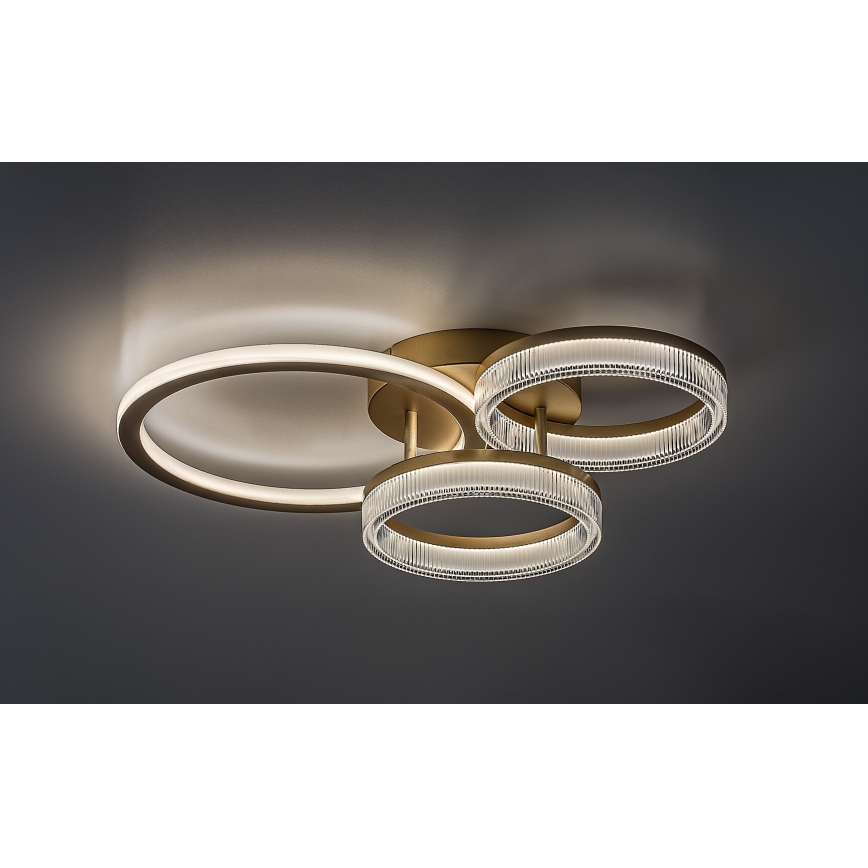 Rabalux - LED prigušivo stropno svjetlo LED/38W/230V 3000-6500K 58,5x38 cm + daljinski upravljač