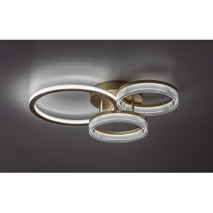 Rabalux - LED prigušivo stropno svjetlo LED/38W/230V 3000-6500K 58,5x38 cm + daljinski upravljač