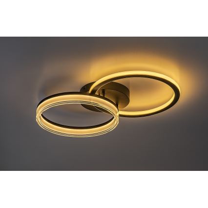 Rabalux - LED stropna svjetiljka s mogućnošću prigušivanja LED/38W/230V 3000-6500K 60x35 cm + daljinski upravljač