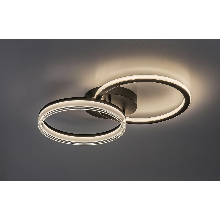 Rabalux - LED stropna svjetiljka s mogućnošću prigušivanja LED/38W/230V 3000-6500K 60x35 cm + daljinski upravljač