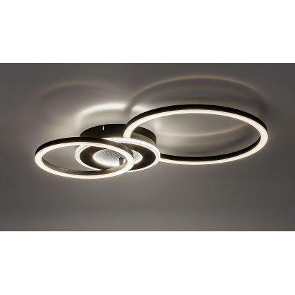 Rabalux - LED prigušiva stropna svjetiljka LED/24W/230V 3000-6500K 46x33 cm + daljinski upravljač