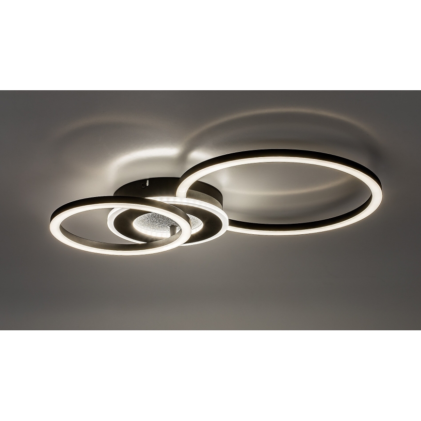 Rabalux - LED prigušiva stropna svjetiljka LED/24W/230V 3000-6500K 46x33 cm + daljinski upravljač