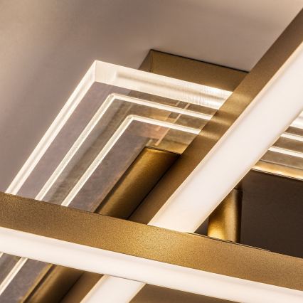 Rabalux - LED stropna svjetiljka LED/28W/230V 3000K 47x70 cm zlatna