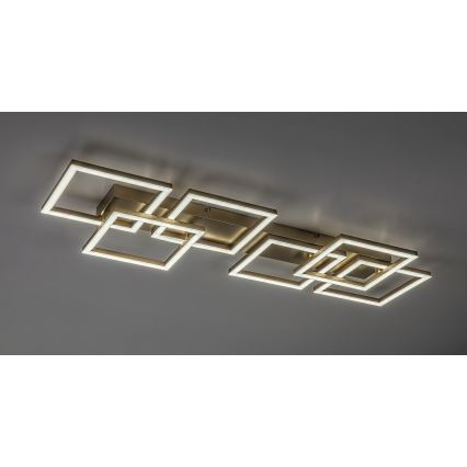 Rabalux - Prigušivo stropno svjetlo LED/40W/230V 3000-6500K 33x100 cm zlatna + daljinski upravljač