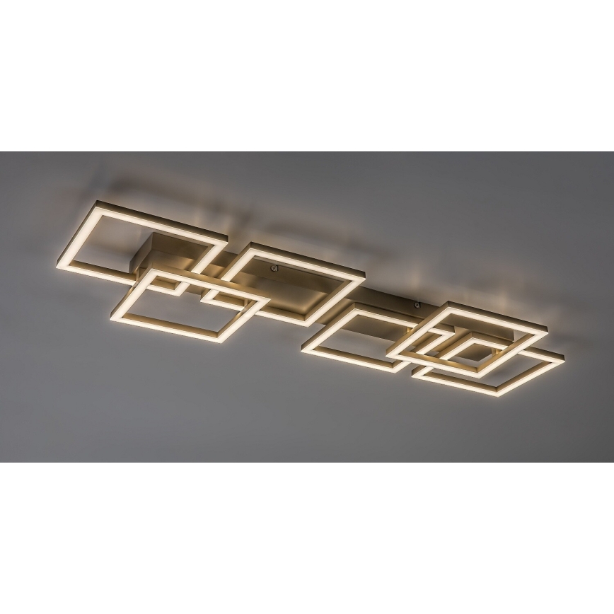 Rabalux - LED prigušivo stropno svjetlo LED/40W/230V 3000-6500K 33x100 cm bež + daljinsko upravljanje