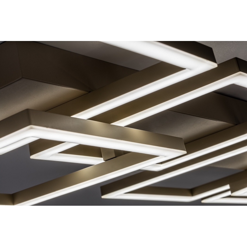 Rabalux - LED prigušivo stropno svjetlo LED/40W/230V 3000-6500K 33x100 cm bež + daljinsko upravljanje