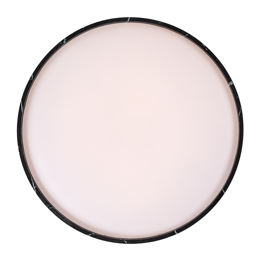 Rabalux - LED stropno svjetlo s mogućnošću prigušivanja LED/24W/230V 3000-6500K promjer 38 cm crno + daljinski upravljač