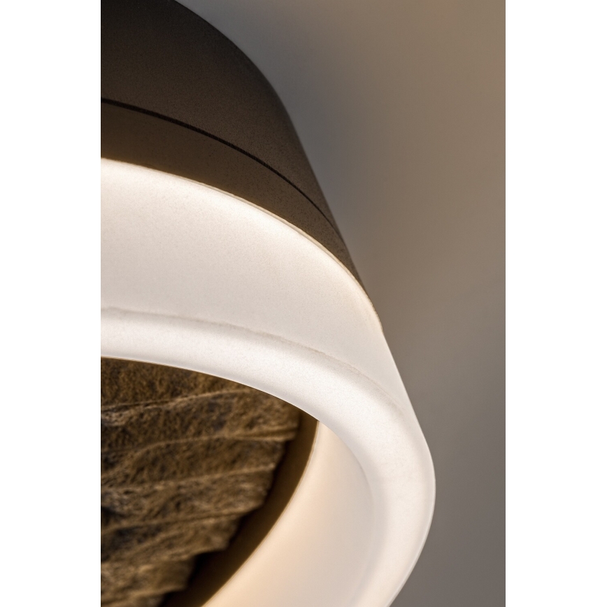 Rabalux - LED stropno svjetlo s prigušivanjem LED/24W/230V 3000-6500K Ø 40 cm crno + daljinski upravljač