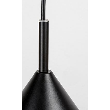 Rabalux - Luster na užetu 1xE27/40W/230V crna