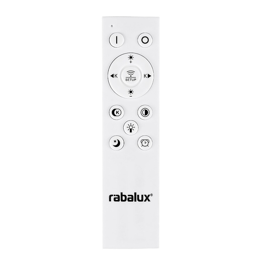 Rabalux - LED prigušivački luster na užetu LED/55W/230V + daljinski upravljač