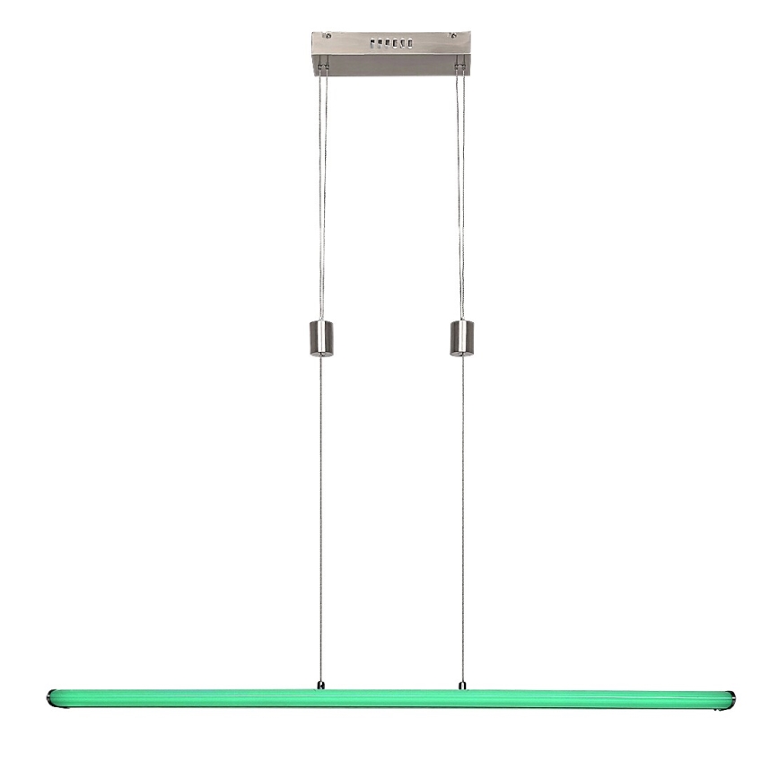 Rabalux - LED RGB Prigušivi luster na sajli LED/24W/230V Wi-Fi Tuya + daljinski upravljač