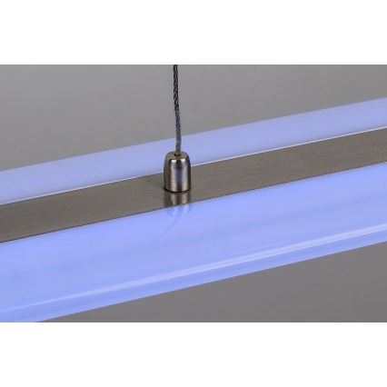 Rabalux - LED RGB Prigušivi luster na sajli LED/24W/230V Wi-Fi Tuya + daljinski upravljač