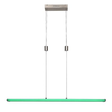 Rabalux - LED RGB prigušivački luster na užetu LED/24W/230V Wi-Fi Tuya + daljinski upravljač