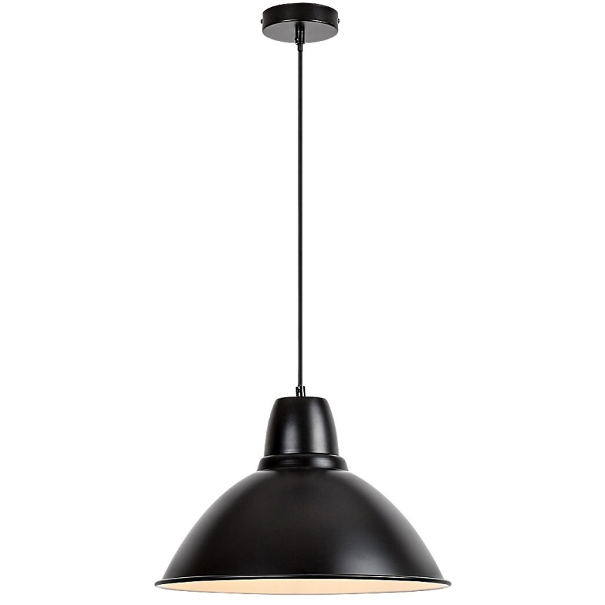 Rabalux - Luster na sajli 1xE27/60W/230V pr. 36 cm crna