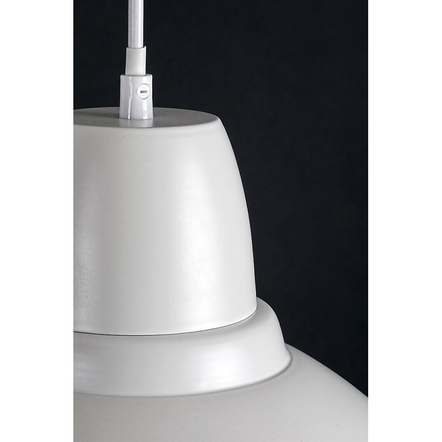 Rabalux - Luster na užetu 1xE27/60W/230V bijela