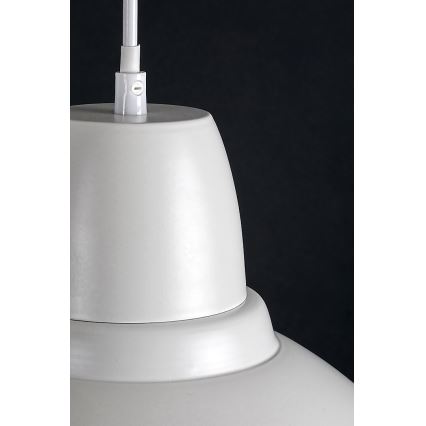 Rabalux - Luster na sajli 1xE27/60W/230V Ø 36 cm bijela