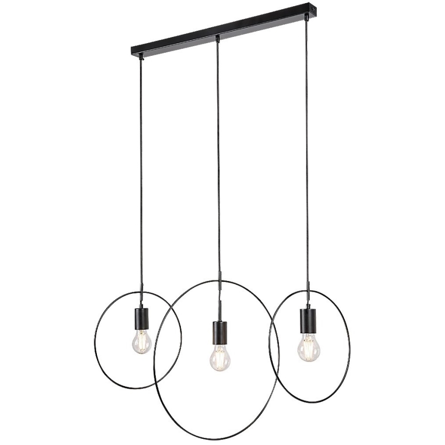 Rabalux - Luster na užetu 3xE27/40W/230V