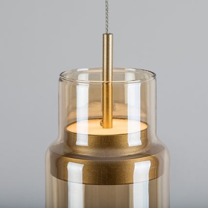 Rabalux - LED luster na sajli LED/10W/230V 3000K zlatna