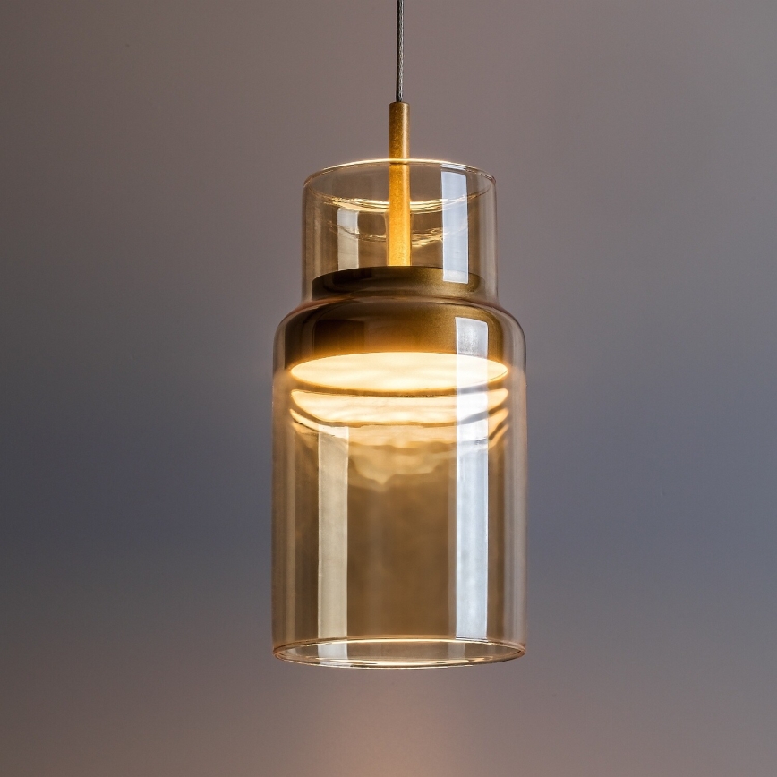 Rabalux - LED luster na sajli LED/10W/230V 3000K zlatna