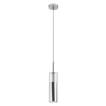 Rabalux - Luster na sajli 1xGU10/50W/230V prozirna/sjajni krom