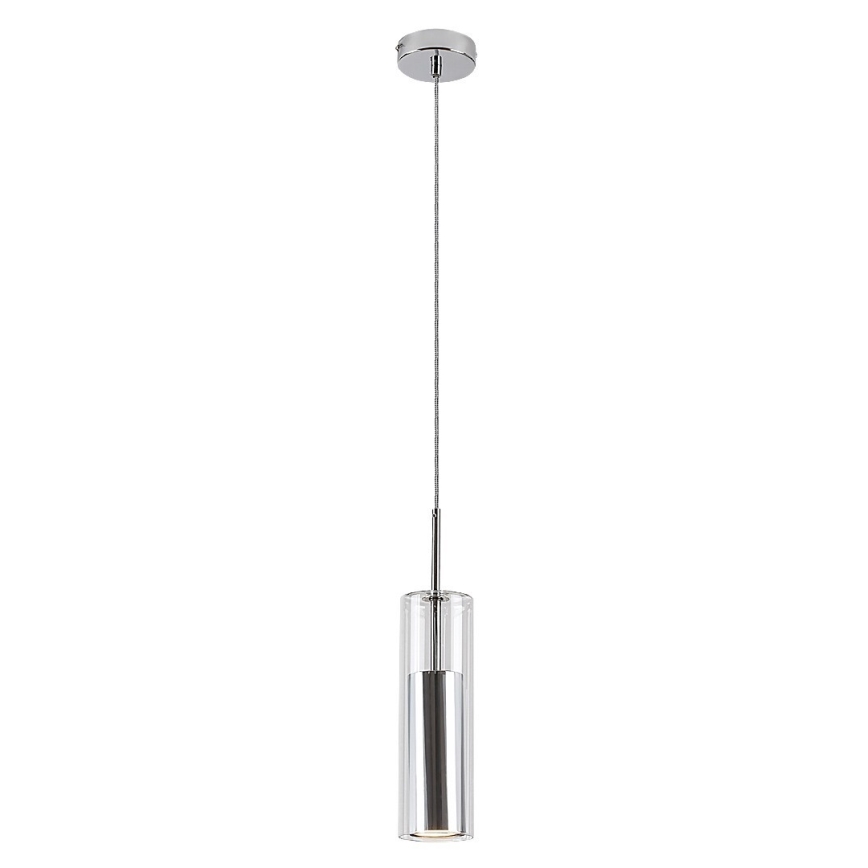 Rabalux - Luster na sajli 1xGU10/50W/230V prozirna/sjajni krom