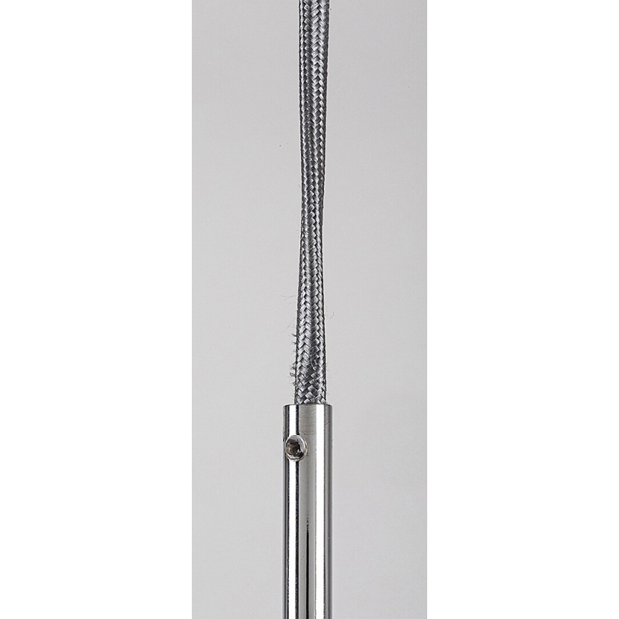 Rabalux - Luster na sajli 1xGU10/50W/230V prozirna/sjajni krom