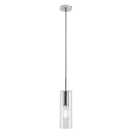 Rabalux - Luster na sajli 1xE27/40W/230V prozirna/sjajni krom