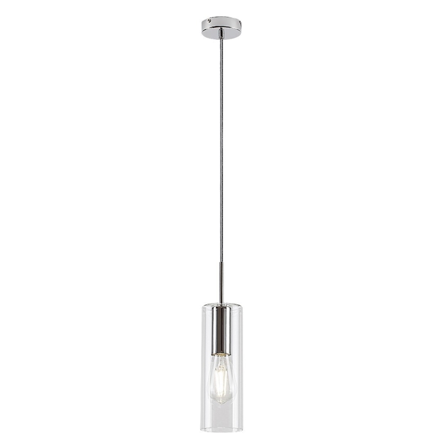 Rabalux - Luster na sajli 1xE27/40W/230V prozirna/sjajni krom