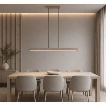 Rabalux - LED luster na sajli LED/19W/230V 4000K bež