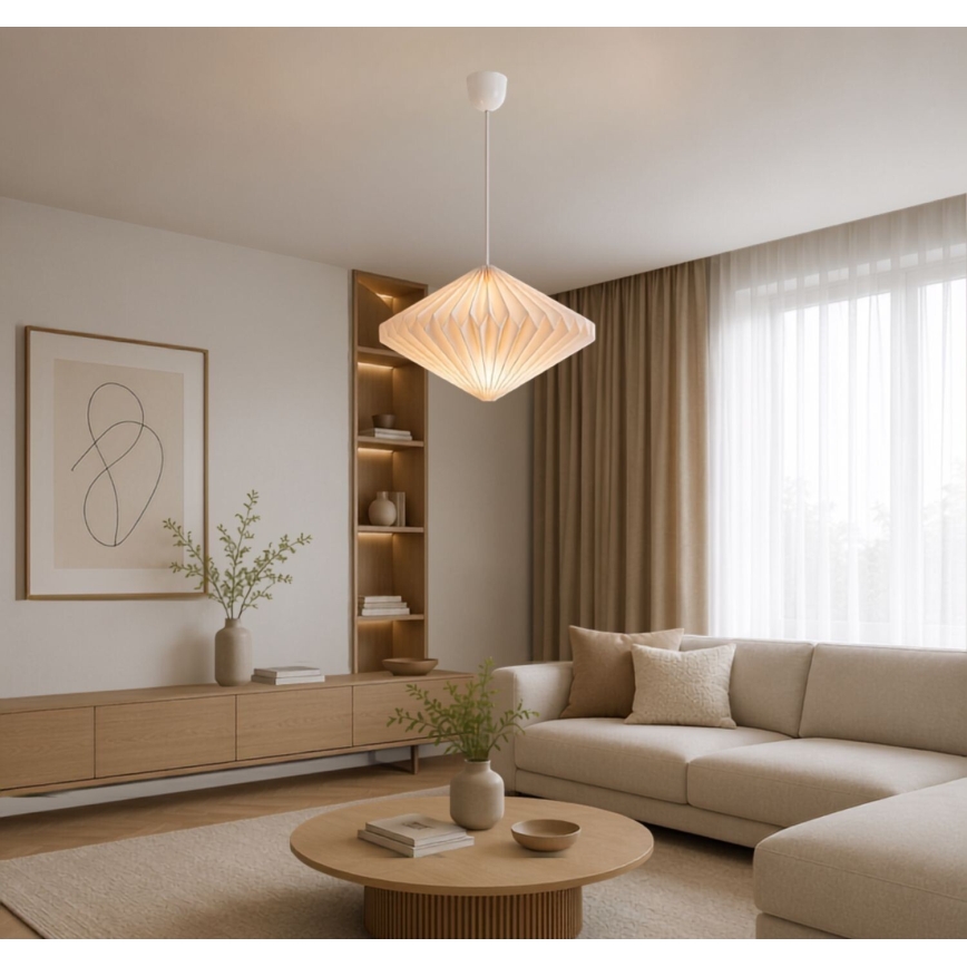 Rabalux - Abažur za luster, maks. 40 W, promjer 40 cm, bijela