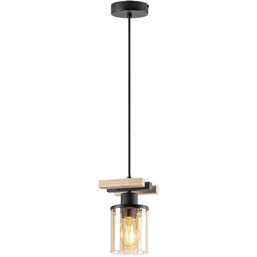 Rabalux - Viseći luster 1xE27/25W/230V bor