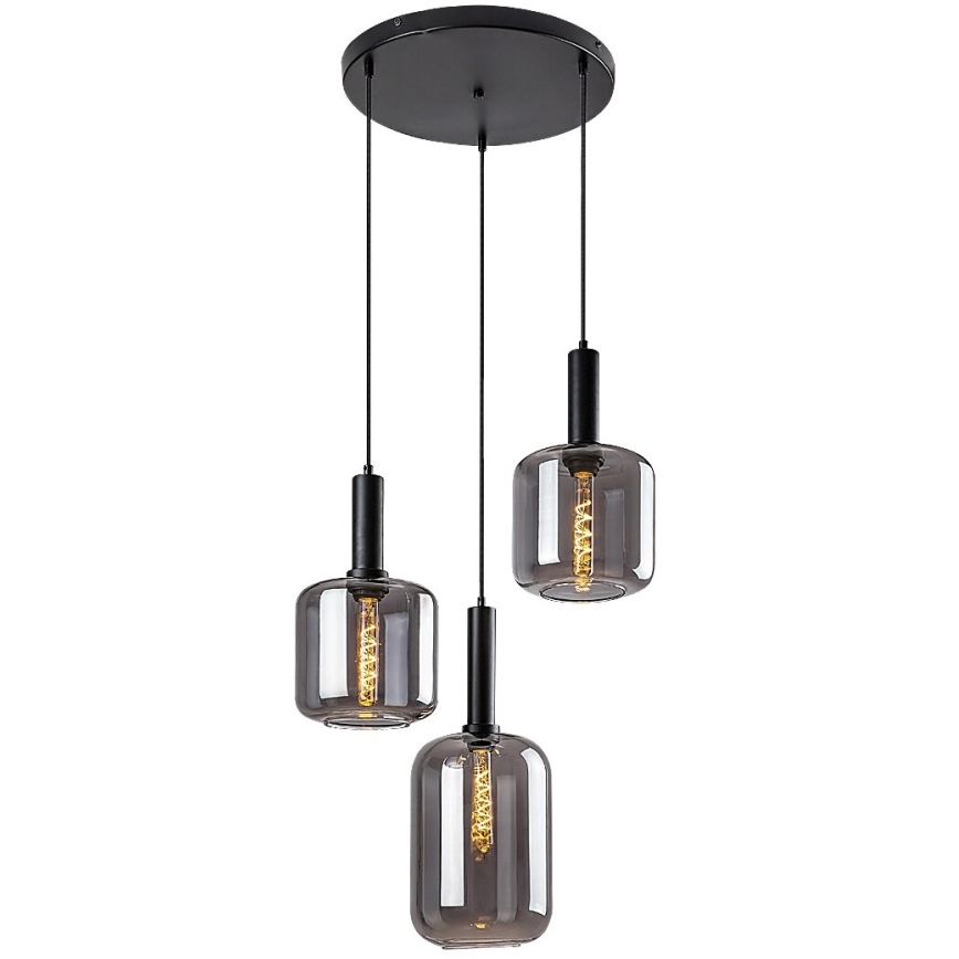 Rabalux - Luster na užetu 3xE27/40W/230V