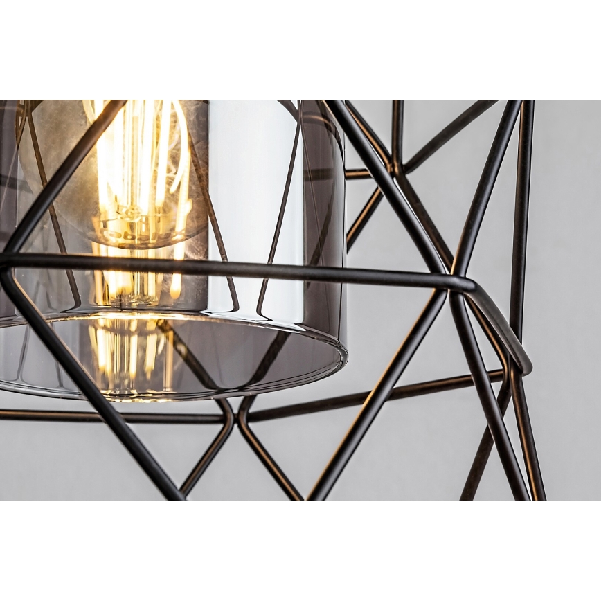 Rabalux - Luster na užetu 1xE27/40W/230V