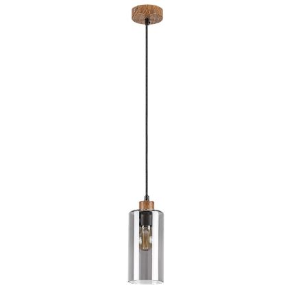 Rabalux - Luster na sajli 1xE27/25W/230V hrast